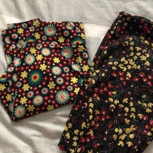 Lularoe Floral Leggings